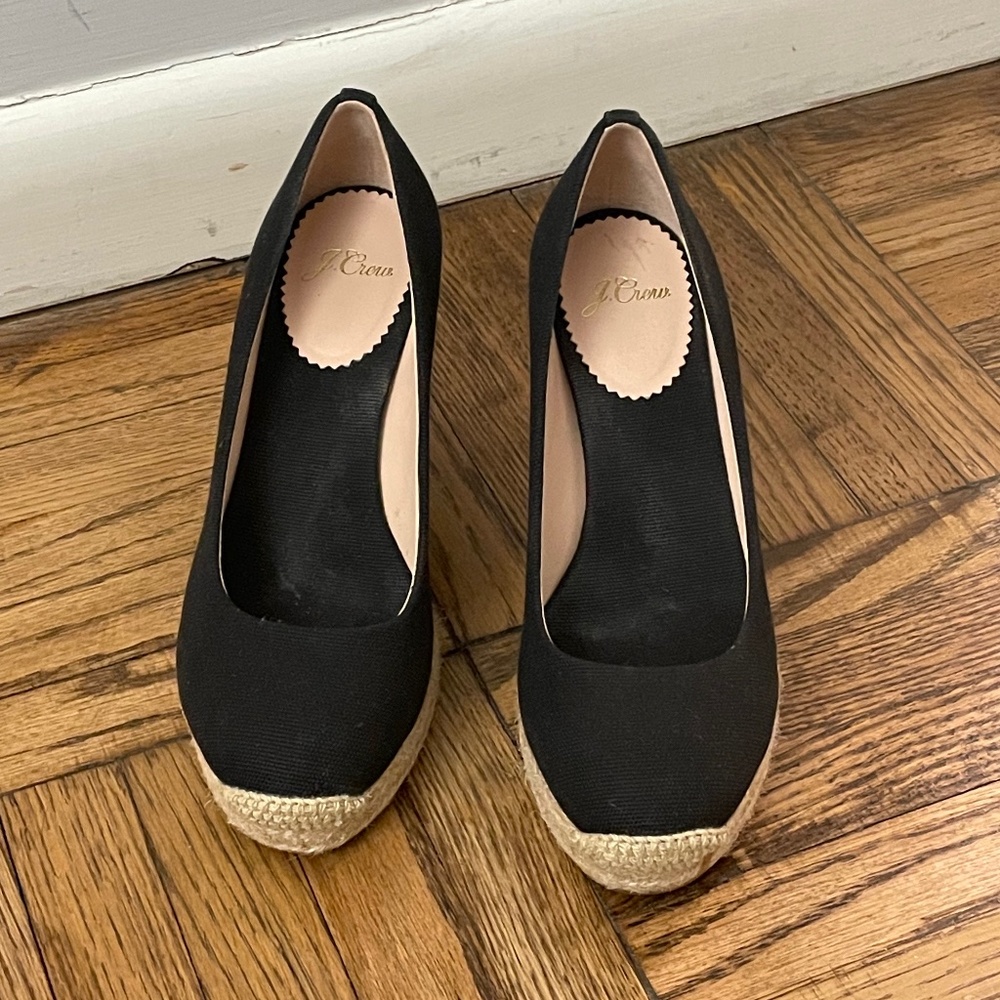 Jcrew canvas espadrilles